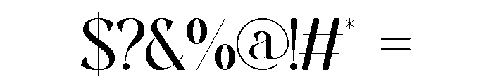 Bryevs Font OTHER CHARS