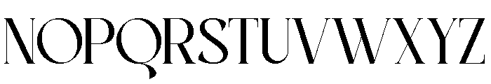 Bryevs Font UPPERCASE