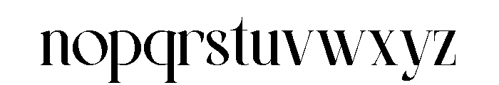 Bryevs Font LOWERCASE