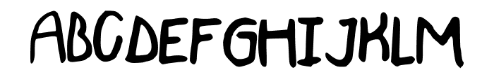 BryoneyFawn Font UPPERCASE