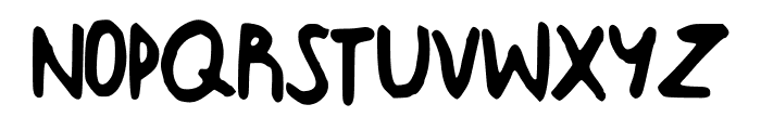 BryoneyFawn Font UPPERCASE