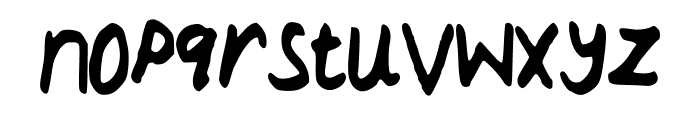 BryoneyFawn Font LOWERCASE