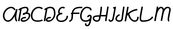 braindly Font UPPERCASE