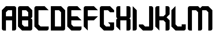 brigade Regular Font LOWERCASE