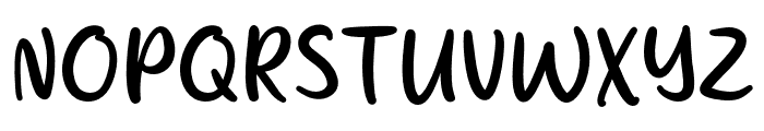 brown cheese Font UPPERCASE