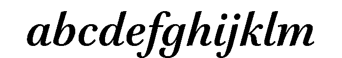 Brill Bold Italic FONT