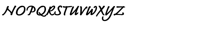 Bradley Type Heavy Italic Font UPPERCASE