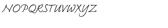 Bradley Type Italic Font UPPERCASE