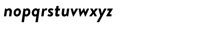 Brandon Grotesque Bold Italic Font LOWERCASE