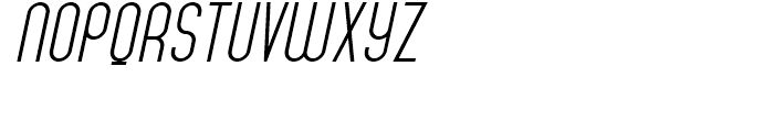 Bratislava Italic Font UPPERCASE
