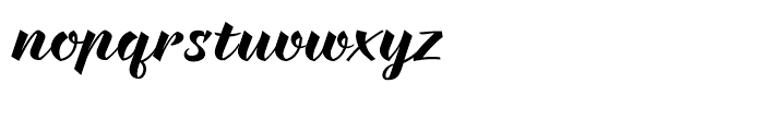 Braxton Black Font LOWERCASE