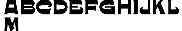 Brazzaville NF Regular Font UPPERCASE