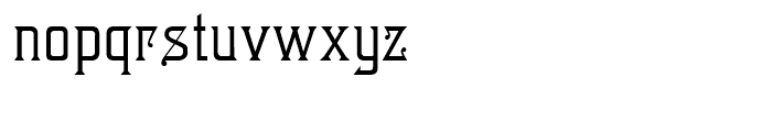 Brevet Regular Font LOWERCASE