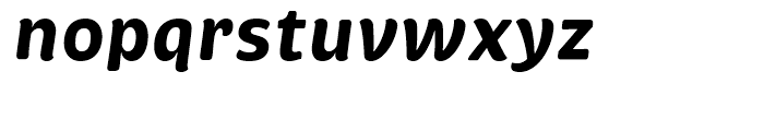 Brevia Bold Italic Font LOWERCASE