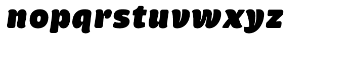 Brevia UltraBlack Italic Font LOWERCASE
