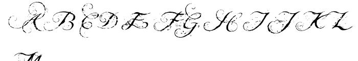 Brigette Regular Font UPPERCASE