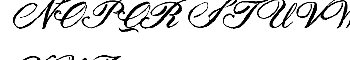 Brigitta Normal Font UPPERCASE