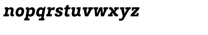 Brix Slab Black Italic Font LOWERCASE