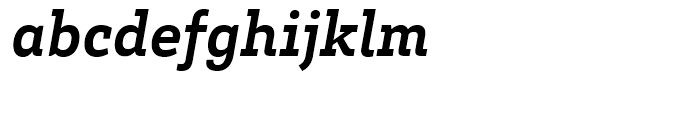 Brix Slab Bold Italic Font LOWERCASE