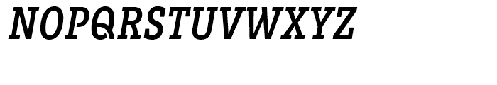 Brix Slab Condensed Bold Italic Font UPPERCASE