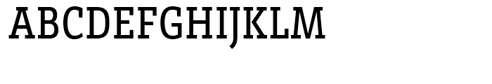Brix Slab Condensed Medium Font UPPERCASE