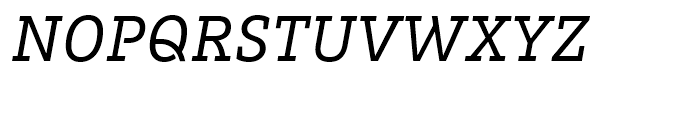 Brix Slab Italic Font UPPERCASE