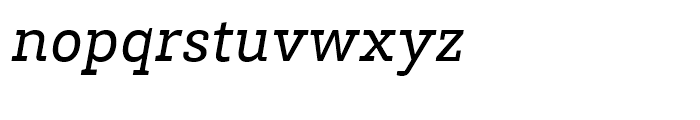 Brix Slab Italic Font LOWERCASE