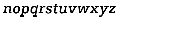 Brix Slab Medium Italic Font LOWERCASE