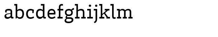 Brix Slab Regular Font LOWERCASE