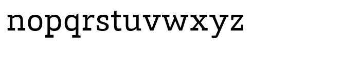 Brix Slab Regular Font LOWERCASE