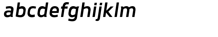 Brokman Bold Italic Font LOWERCASE