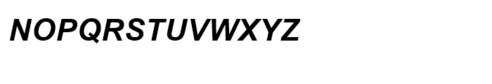 Browallia New Bold Italic Font UPPERCASE