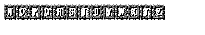 Bruce Ornament Shadow Font UPPERCASE