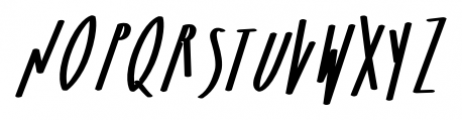 Bratislove Calligraphic Font UPPERCASE