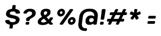 Breul Grotesk B Italic Font OTHER CHARS