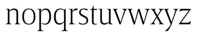 Breve Title Extra Light Font LOWERCASE