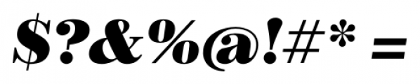 Bridone Bold Italic Font OTHER CHARS