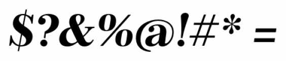 Bridone Italic Font OTHER CHARS