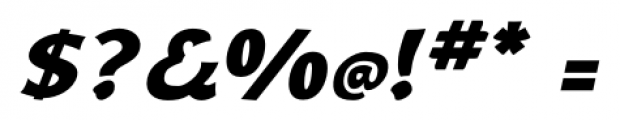 Brinar Black Italic Font OTHER CHARS
