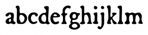 Broadsheet Regular Font LOWERCASE