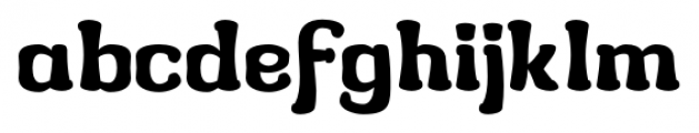 Brollo Regular Font LOWERCASE