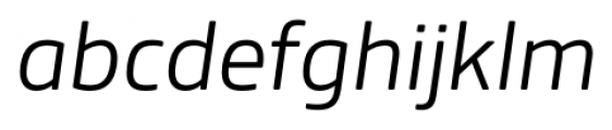 Bronkoh Light Italic Font LOWERCASE