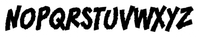 Bronto Burger Thick Font LOWERCASE