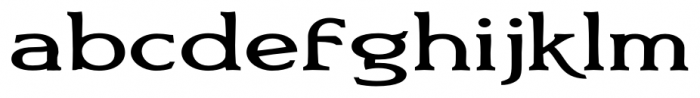 Bronzetti Expanded Expanded Bold Font LOWERCASE