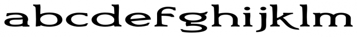 Bronzetti UltraExpanded Ultraexpanded Bold Font LOWERCASE