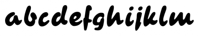 Bruschetta Regular Font LOWERCASE