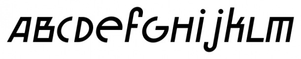 Brusque Italic Font LOWERCASE