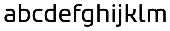 Bruum FY Regular Font LOWERCASE