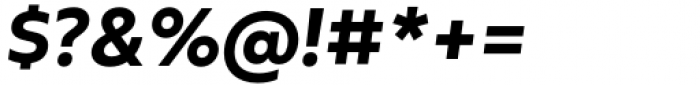 BR Nebula Bold Italic Font OTHER CHARS