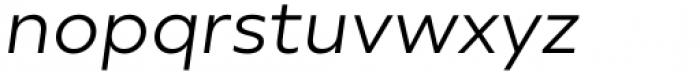 BR Nebula Light Italic Font LOWERCASE